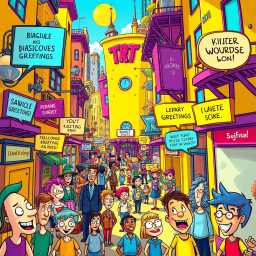 Whose Hello is it Anyway? - Text-based game