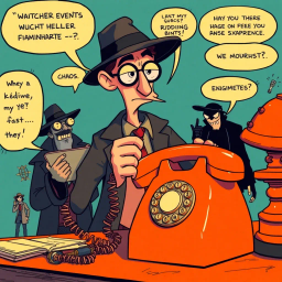 Dial Tone Dilemma - Text-based game