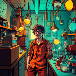 Whose Lab Is It Anyway? - Text-based game