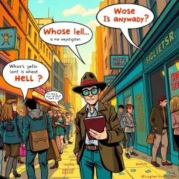 Whose Hello Is It Anyway? - Text-based game
