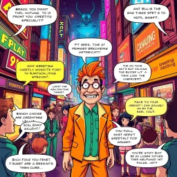 Whose Hello Is It Anyway? - Text-based game