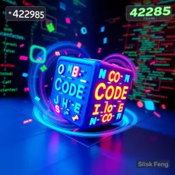 Spinning Code Cube