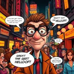 Whose Hello is it Anyway? - Text-based game