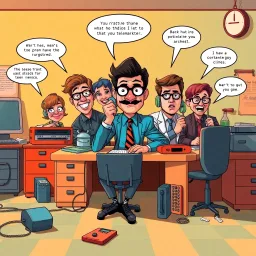 Whose Hello Is It Anyway? - Text-based game