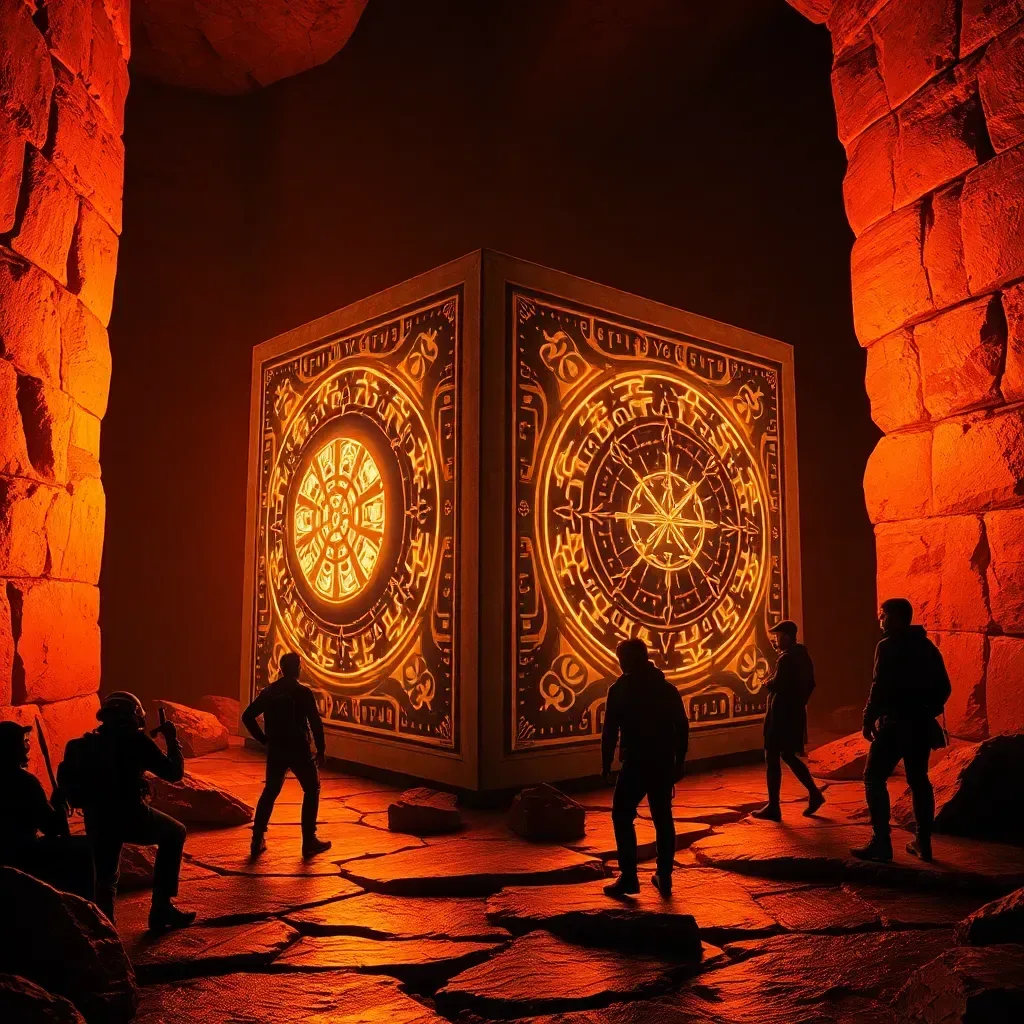 Spinning Glyph Adventure