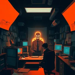 Surveillance Shenanigans - Text-based game