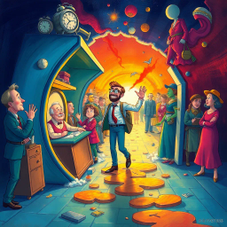 Chrono-Rift: Hello, Am I Right? - Text-based game