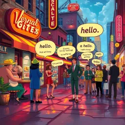 Whose Hello Is It Anyway? - Text-based game