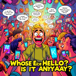 Whose Hello is it Anyway? - Text-based game
