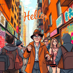 Whose Hello Is It Anyway? - Text-based game