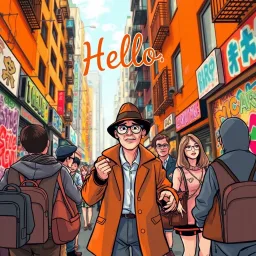 Whose Hello Is It Anyway? - Text-based game