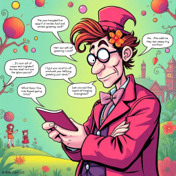 Whose Hello Is It Anyway? - Text-based game