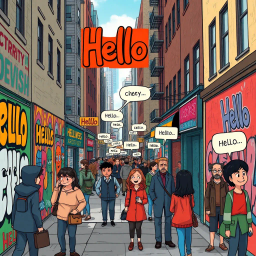 Whose Hello Is It Anyway? - Text-based game