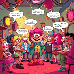 Whose Hello Is It Anyway? - Text-based game