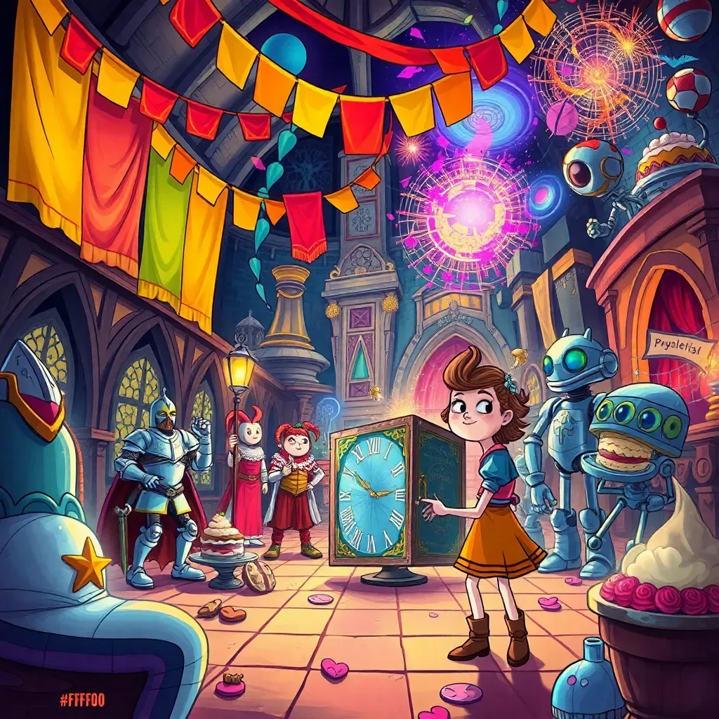 Quantum Quirks: The Time-Tiller's Trial