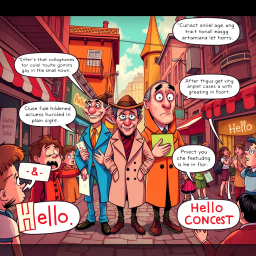 Whose Hello Is It Anyway? - Text-based game