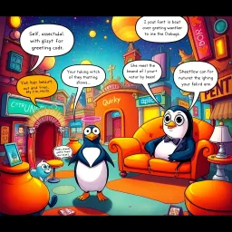 Whose Hello Is It Anyway? - Text-based game