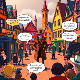 Whose Hello Is It Anyway? - Text-based game