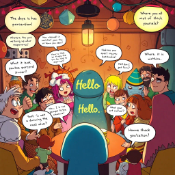 Whose Hello Is It Anyway? - Text-based game