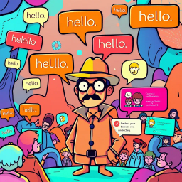 Hello, Whose Hello? - Text-based game