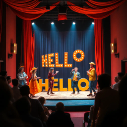 Whose Hello Is It Anyway? - Text-based game