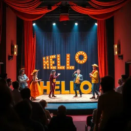 Whose Hello Is It Anyway? - Text-based game