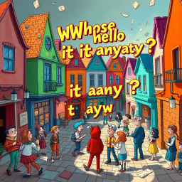 Whose Hello Is It Anyway? - Text-based game