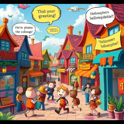 Whose Hello is it Anyway? - Text-based game