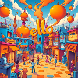 Whose Hello Is It Anyway? - Text-based game