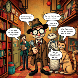 Whose Hello Is It Anyway? - Text-based game