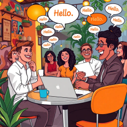 Whose Hello Is It Anyway? - Text-based game