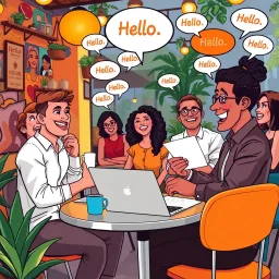 Whose Hello Is It Anyway? - Text-based game
