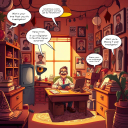 Hello, Who's It Is? - Text-based game