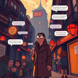 Whose Hello Is It Anyway? - Text-based game