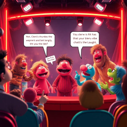 Whose Laugh Is It Anyway? - Text-based game