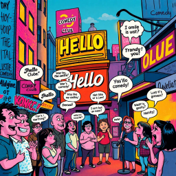 Whose Hello Is It Anyway? - Text-based game