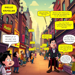 Whose Hello Is It Anyway? - Text-based game