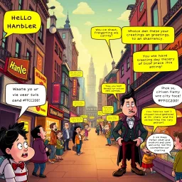 Whose Hello Is It Anyway? - Text-based game