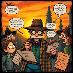 Whose Hello Is It Anyway? - Text-based game