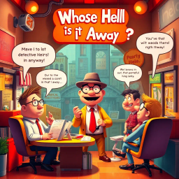 Whose Hello Is It Anyway? - Text-based game
