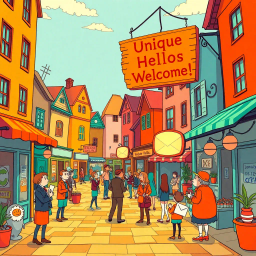 Whose Hello Is It Anyway? - Text-based game