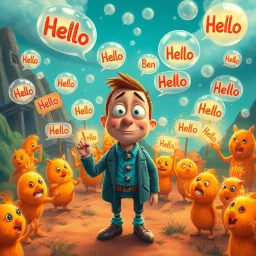 Whose Hello Is It Anyway? - Text-based game