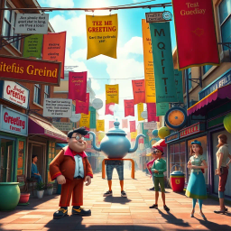 Whose Hello Is It Anyway? - Text-based game