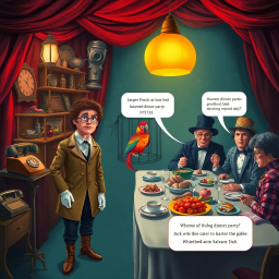 Hello, Who Is It Anyway? - Text-based game