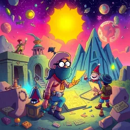 Relic Rumble: Whose Is It Anyway? - Text-based game