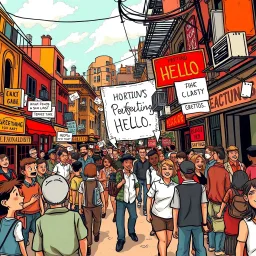 Whose Hello Is It Anyway? - Text-based game