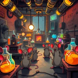 Lab Rats: Who's Lab Is It Anyway? - Text-based game