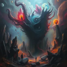 Nightmare's Canvas - Text-based game