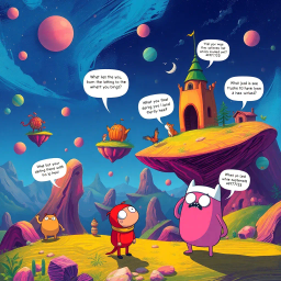 Worlds Unbound: Whose Hello Is It Anyway? - Text-based game