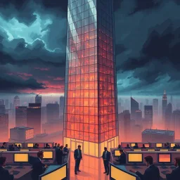 Corporate Showdown: The Bonus Battle - Text-based game